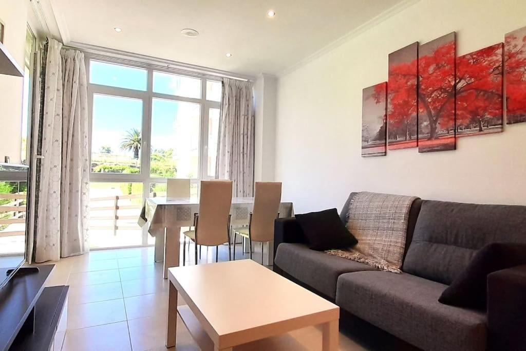 Ferienwohnung Apartamento Playa Foz Con Jardin Y Piscina Exterior foto